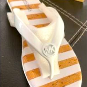 Brand new Michael Michael Kors flip flops